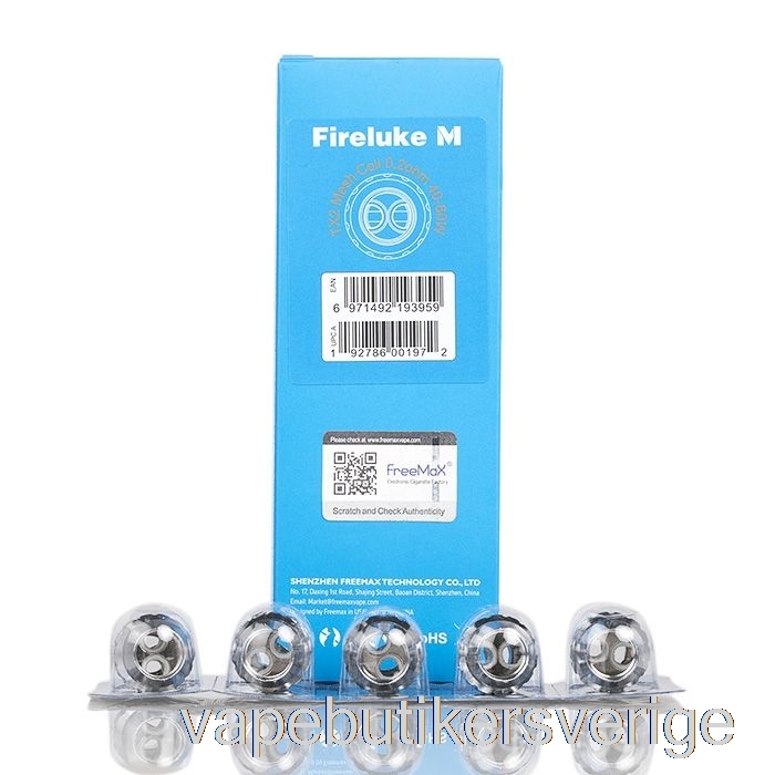 Vape Sverige Freemax Fireluke M/tx Mesh Ersättningsspolar 0,2ohm Tx2 Mesh Coils